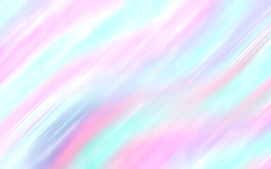 Abstract pastel background with diagonal blurred stripes of pink blue and white colors design