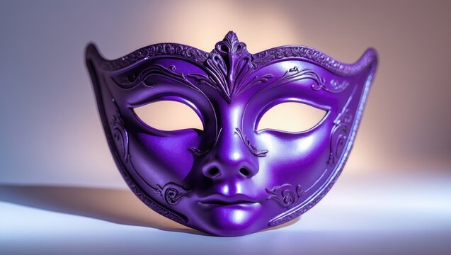 violet mask