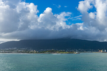 Puerto Plata Dominican Republic from a cruise ship