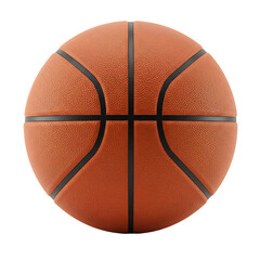 Fototapeta premium High-Resolution Image of a Classic Orange Basketball, Perfect for Sports Websites, Game Designs, and Marketing Materials