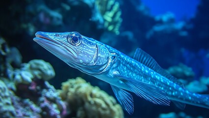 Fototapeta premium tropical fish in aquarium