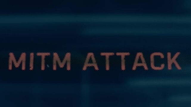 MITM Attack, A man in the middle cyber attack