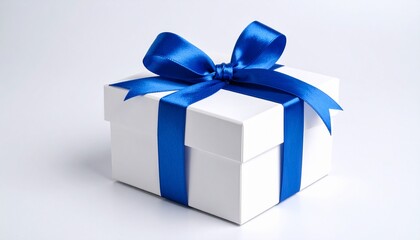 Obraz premium サテンのリボンのプレゼントボックス
