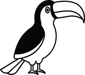 illustration of a cartoon vulture