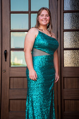 Young Woman Preparing to Attend Prom 2025