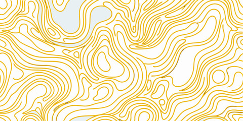 Abstract Gold Lines Pattern, White Background Texture