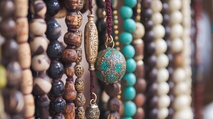 Vibrant Collection of Handcrafted Beaded Necklaces