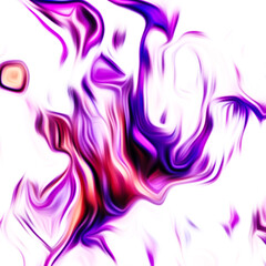 Abstract fluid art digital painting and dynamic swirling patterns with vibrant color transitions.