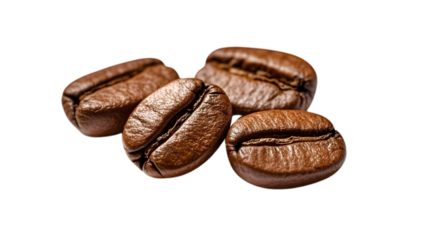 Roasted Coffee Beans Rich Aroma and Flavor