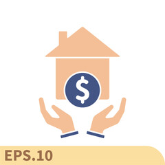 loand icons  symbol vector elements for infographic web