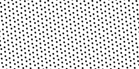Abstract Paper in Dots Pattern. Monochrome Graphic Design Mockup. Eps10
