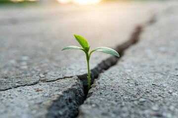 green plant growing on the ground nice photo for poster and banner style for commerce style
