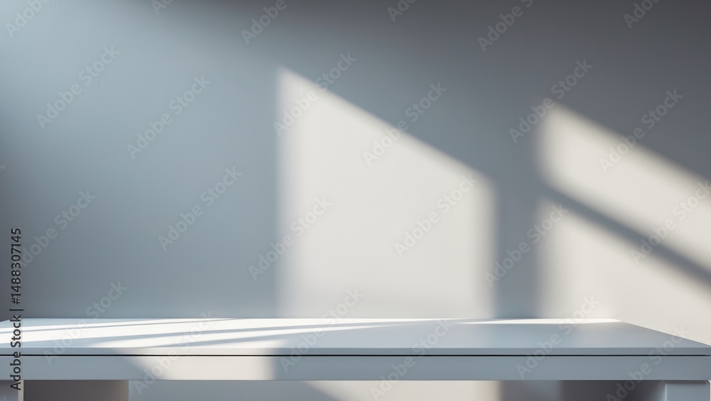 Poster gray backdrop for showcasing products with shadows