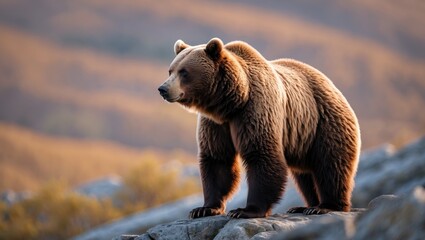 Threatening creature in the wilderness.