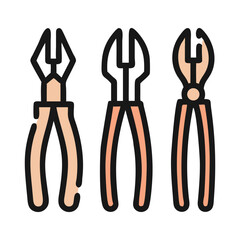 Close up of pliers 