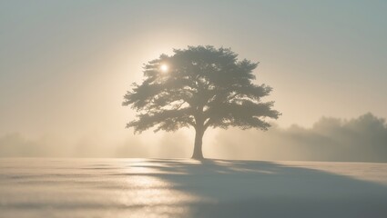 Fototapeta premium Background featuring the shadow of a tree