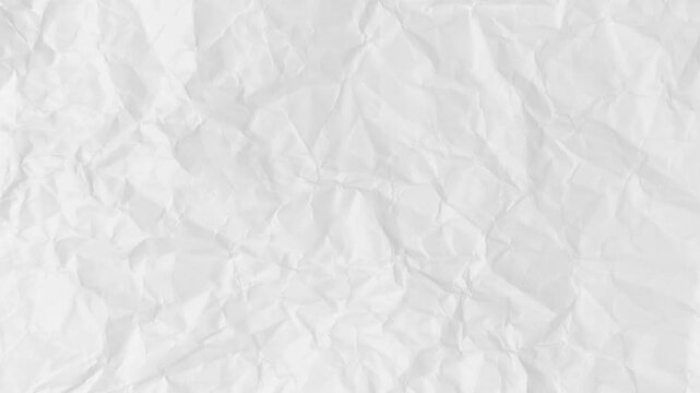 Crumpled Paper Texture Video Background Loop
