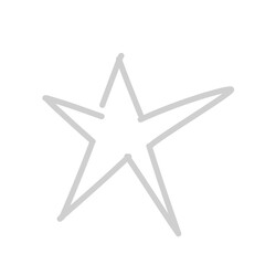 Obraz premium Star Handwritten
