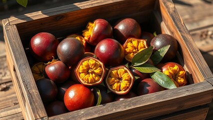 Vibrant Fresh Fruit Display