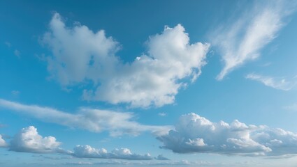 Sapphire Horizons Featuring a Beautiful Sky and Clouds
