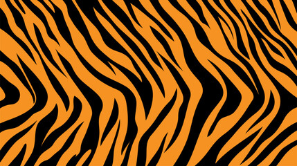 PrintTiger Skin Pattern Design Background © kianorel