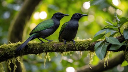 Pair of Smooth-billed Anis