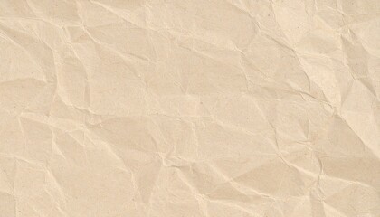 Obraz premium khakhi/brown wrinkled paper texture