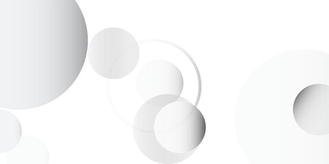 White background abstract art vector illustration with shapes. White vector presentation background for poster, banner, wallpaper, mockup, flyer, and report