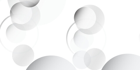 White background abstract art vector illustration with shapes. White vector presentation background for poster, banner, wallpaper, mockup, flyer, and report
