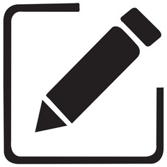 Edit icon vector. edit document sign and symbol. vector illustration eps 10