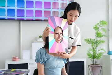 Personal Color Analysis for Asian Women by Color Consultant Services Discover Your Best Colors and...