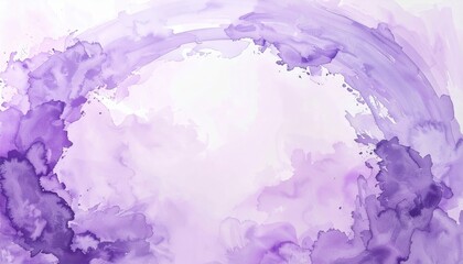 Fototapeta premium Dynamic purple watercolor swirl art digital artwork abstract background creative design inspirational concept