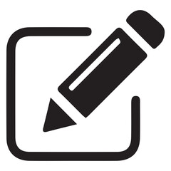 Edit icon vector. edit text icon. edit document sign and symbol. vector illustration eps 10