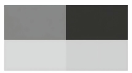 Obraz premium Grayscale color chart, gradient shades, studio background, design element