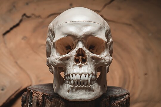 Human Skull Anatomy Study