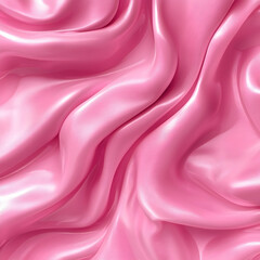 Pink silk fabric texture, soft waves, elegant background, ideal for design