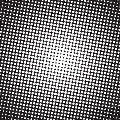 Halftone dotted vector abstract background