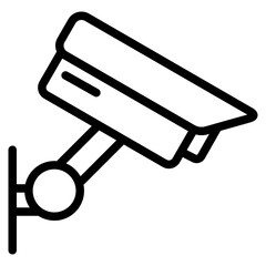 CCTV icon in vector illustration