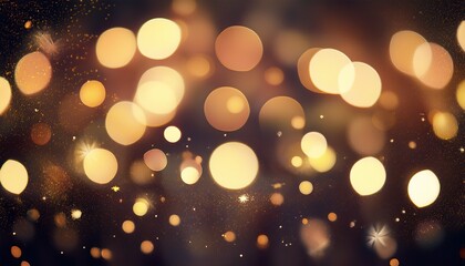 abstract christmas bokeh lights