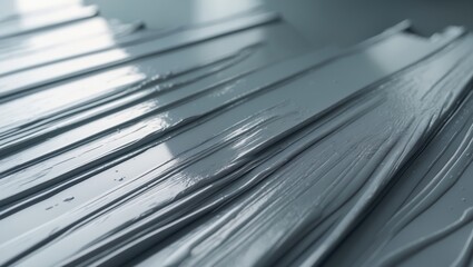 Abstract artwork created with gray marker as the backdrop