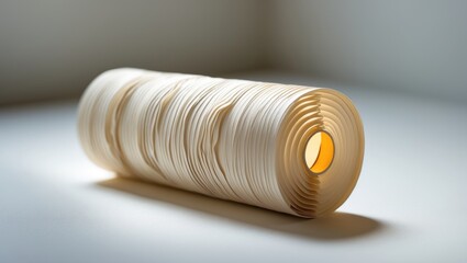 Paper that imitates a cylinder from an encryption machine. Used for educational activities or recreational play for children and logical exercises for students.