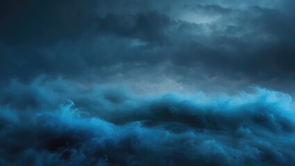 Portrait photo background with blue paint texture