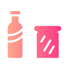 bread gradient icon