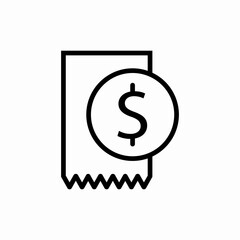 Dollar money finance tag icon vector sign