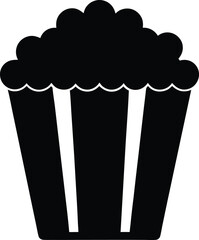 Popcorn silhouette 