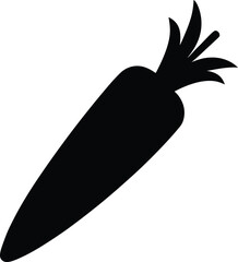 Carrot silhouette 