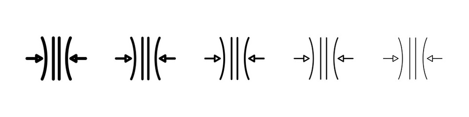 Elastic icon concept. graphic design, logo, Web, UI.