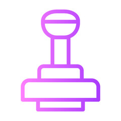 stamp gradient icon