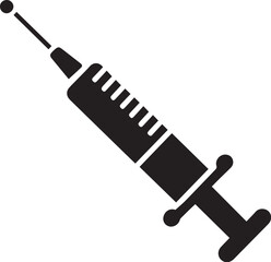 Syringe, injection icon vector