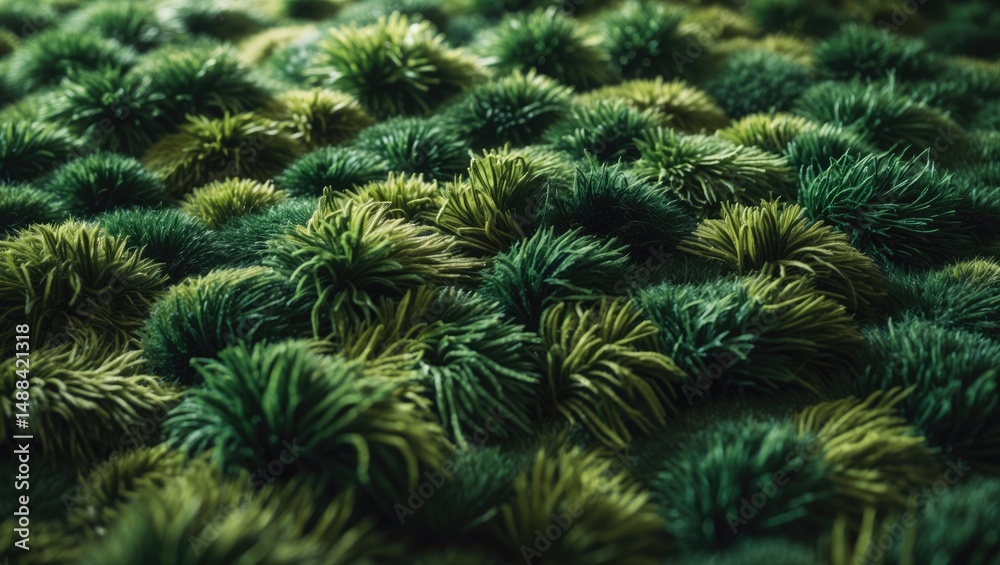 Poster Background and texture for design featuring green carpet.
